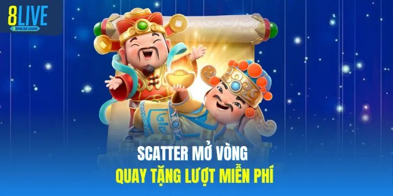 Nổ Hũ Thần Tài - Săn Tiền Tỷ Cùng Nhà Cái Uy Tín 8LIVE 3 Scatter mở vòng quay tặng lượt miễn phí